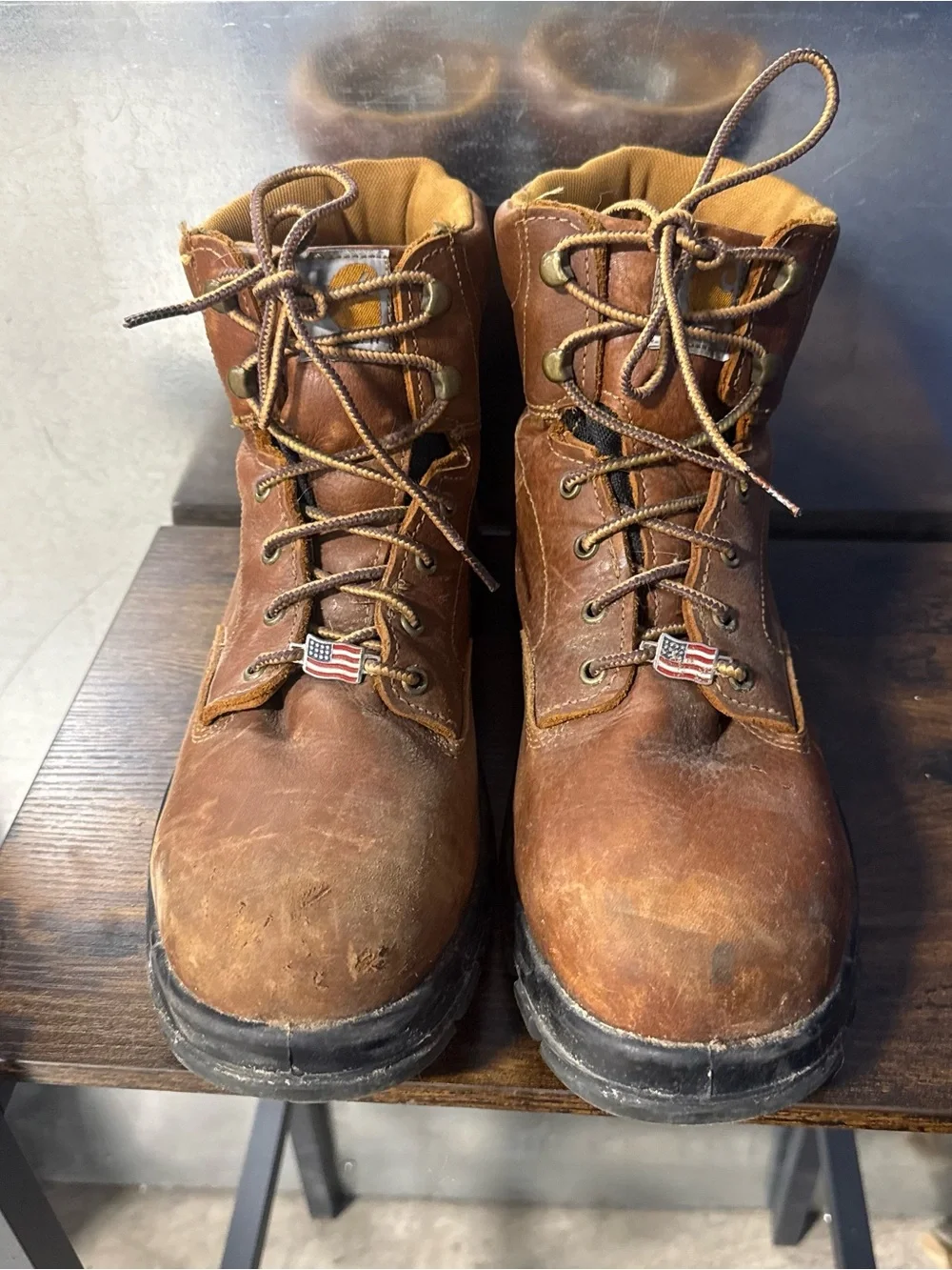 Carhatt work boots Men's Rugged Flex 6 in. Lace size 12